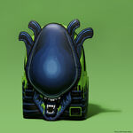 Alien Xenomorph Cosplay Glow Full-Size Backpack, , hi-res view 3